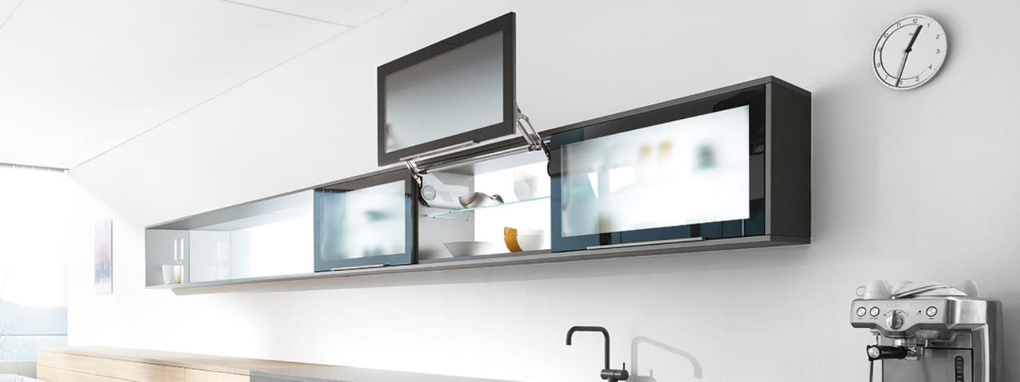blum single shutter liftup installed by our company in gurgaon