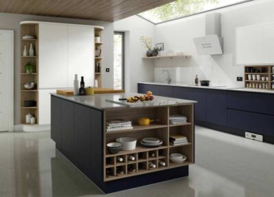 handleless modular kitchen in gurgaon seamless opening of drawers