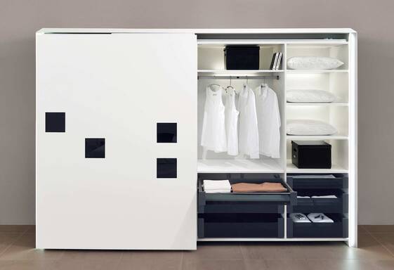 hafele modular wardrobe fittings and installation by the design indian kitchen company