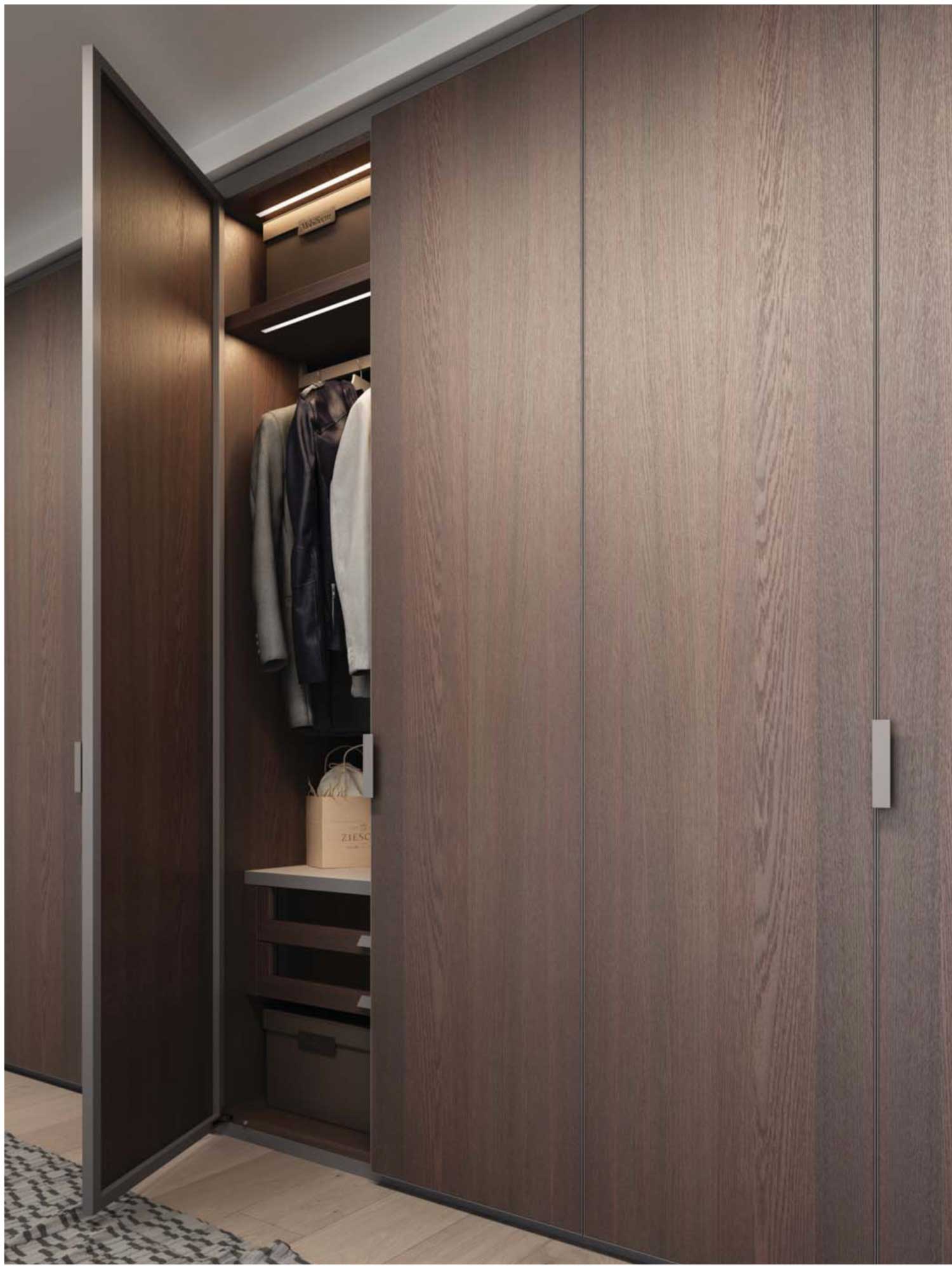 Kindred-Feature-Walnut-with-grade-wardrobe-in-gurgaon